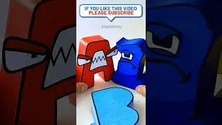 💥 Alphabet Lore ABC 🆚 Number Lore 123 💥 #shorts