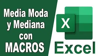 🟢 EXCEL básico | Ejercicio de Media Moda y Mediana de N Números con Macros