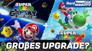Mario Galaxy 1 + 2 with a bigger upgrade than expected?