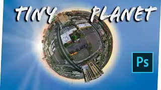 Tiny Planet Effect // Photoshop Tutorial