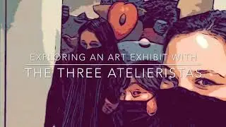 WAM exhibit by Susan Swinand visited by The Three Atelieristas