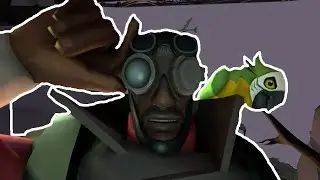 (SFM) Demoman saves someone in the jungle