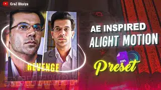 Money motivation edit | Ae inspired - Alight Motion Preset | Free Preset
