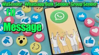 WaSender - Whatsapp Bulk  Sender |Group Sender (1)---  Message Setting 