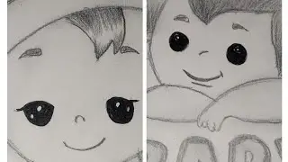 how to draw babies || easy to draw babies || baby boys drawing for beginners