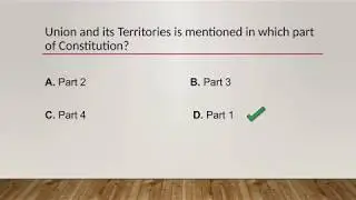 QUIZ : Indian Polity for Allahabad high Court ARO Exam