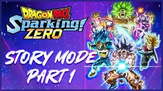 Dragon Ball Sparking! Zero - Story Mode Part 1 - Goku - Saga's Begins / Saiyan Arc
