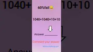 Can you solve this #shorts