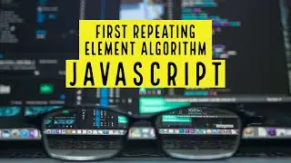 First Repeating character in unsorted array algorithm - Javascript