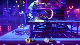 Nickelodeon All Star brawl online match playing as Jenny Wakeman￼