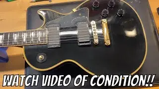 2001 Gibson Les Paul Custom Black Beauty EMGs