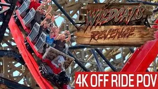 Wildcat's Revenge **NEW FOR 2023 HYBRID COASTER** (4K OFF Ride POV)- Hersheypark, Hershey, PA