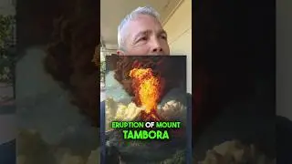 How One Volcanic Eruption Changed the World #MountTambora #1815Eruption #ClimateChange