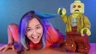 We made a LEGO Animatronic Monster for HALLOWEEN!