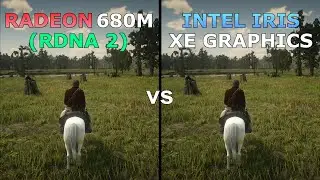 Radeon 680M (RDNA 2) vs Intel Iris XE Graphics Gaming Test ! 2022