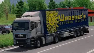 ETS2 1.37 ProMods 2.46 MAN TGS Novi Sad - Rijika
