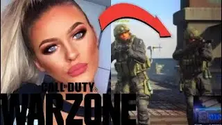 I Played WARZONE With an INSTAGRAM MODEL!