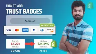 Add Trust Badges in Shopify Product Pages (No App Needed) | Easy Tutorial #shopify