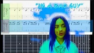 (Best Guitar Lesson) Billie Eilish - Bad guy  (Distortion Ver.)