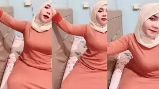 Bigo live jilbab daster goyang pinggul lembut, cewek cantik hot viral 