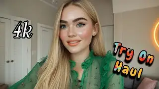 4K Transparent Amazon Lingerie Try On Haul | Micro Bikini & Sheer Dress Review | New Summer Fashion