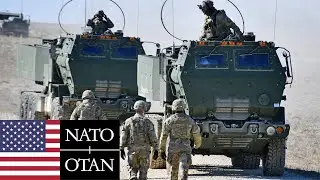 US Army, NATO. Powerful M142 HIMARS and M270 MLRS in training in Germany.