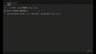 08 Constant arrays using define