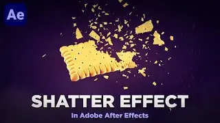 "Adobe After Effects: Shatter Effect Tutorial - Break Objects into Stunning Particles!"