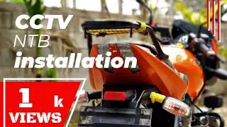 CCTV INSTALLATION BIKE #FUN #NEXT #VIDEO #LIVE #IR CAMETA