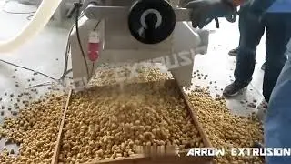 textured vegetables protein soy meat machine