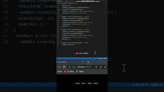 Navigation Menu hover effects in css #shorts #coding