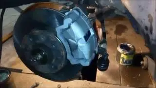 Установка тормозов 2110 на классику