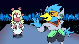 Noelle & Berdly share a Moment - DELTARUNE Animation