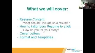 Career Development - Creating Resumes - SES 2024