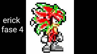 Nuevo personaje erick the hedgehog uwu