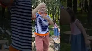 Прогулка с родными ,пора менять вещи -великоваты 😇