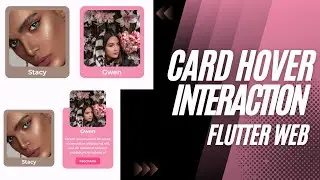 Flutter Beginner: Create Card Hover Animation