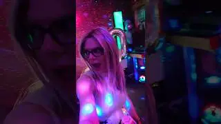 Partying at Blackpool Pride