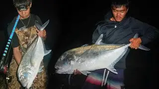 Ulua Fishing in a Storm!  | Ulua Fishing Hawaii