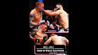 Dustin Poirier ends Benoît Saint Denis #ufc299