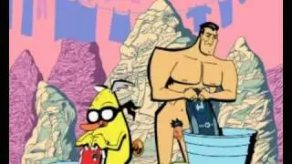 Drawn togother - Captain Hero and his sidekick