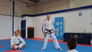 Do-San teaching point spot turn explained by Grand Master Cutler.