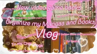 🌸🌸Organize  My Mangas and Books🌸🌸 (💕Video game books)💕