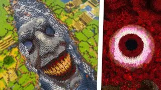 Minecraft Has Some Scary Build Styles...