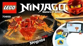 LEGO Ninjago SPINJITZU KAI 70659 Лего Ниндзя го Кай Мастер Кружитцу