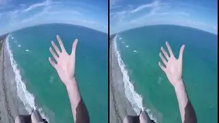 VR Flyin.  3D VR полет.  Крутое видео для 3D VR очков