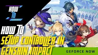 Setup controller on Geshin Impact on PC / Nvidia GeForce NOW
