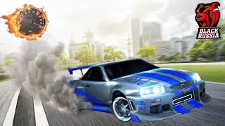.::ДРИФТ НА SKYLINE R34 НА #BLACKRUSSIA::.