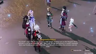 Playing Genshin Impact but you're on Yashiori island