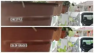 Cinestyle Color Grading | Canon T100(3000D/4000D)